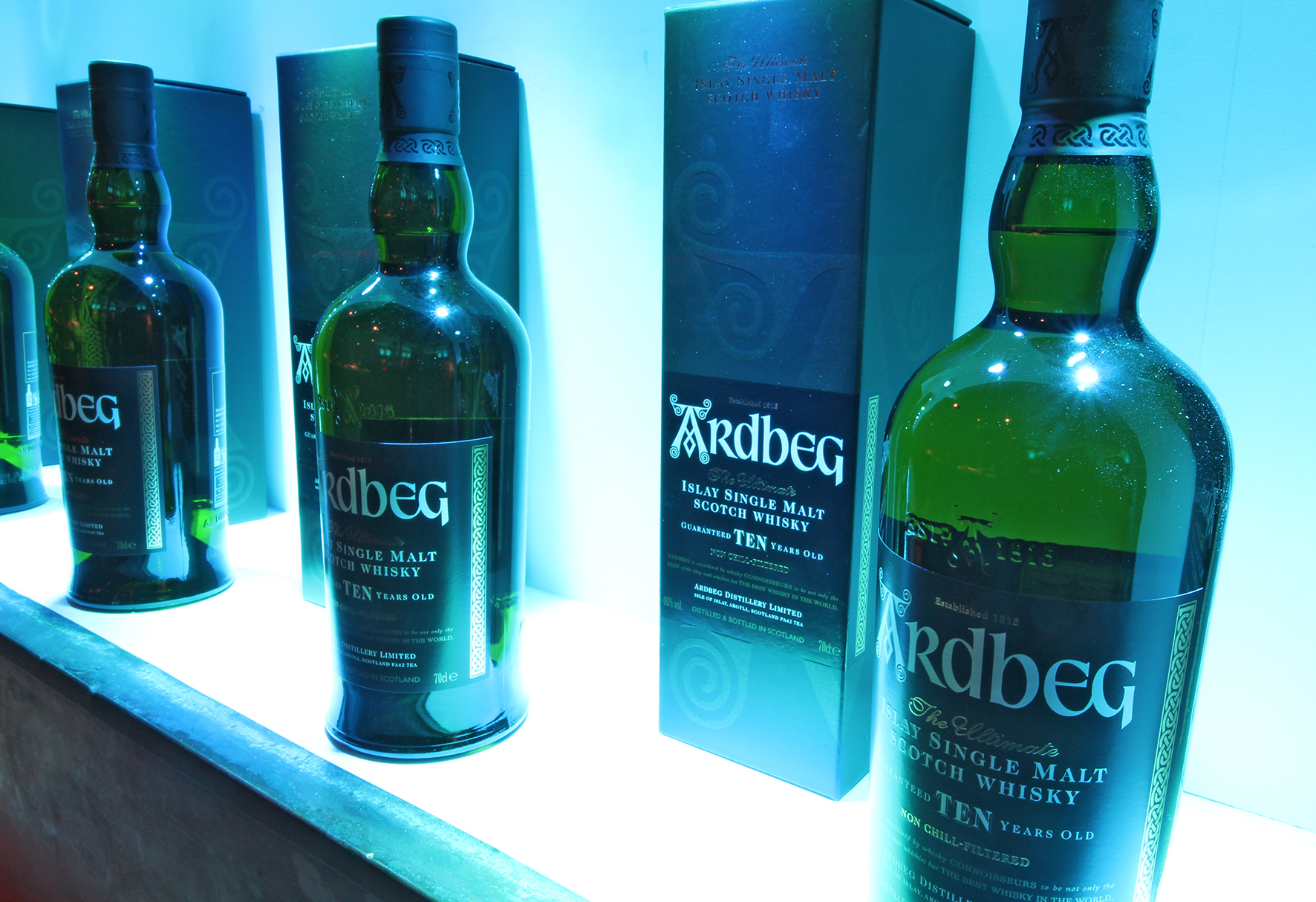 Ardbeg Distillery GU10 LED lighting solutions