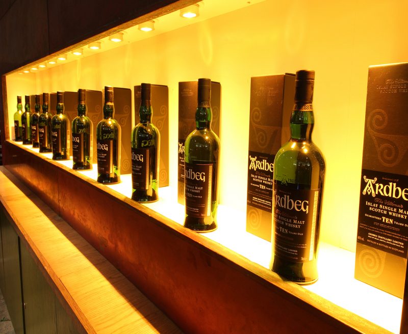 MaxiLED - Ardbeg Distillery GU10 commercial led lighting