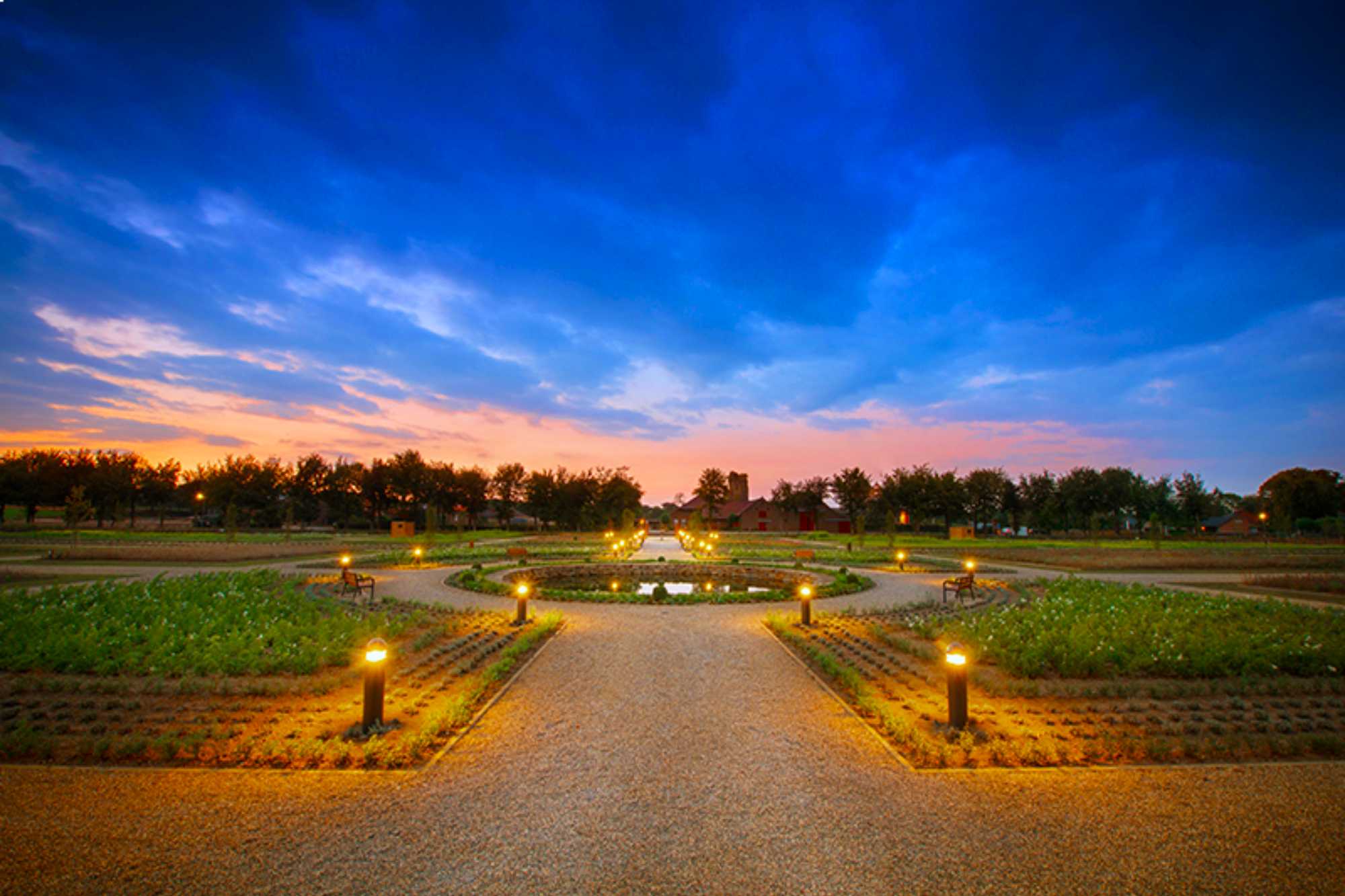 Garden of the Montfort Castle