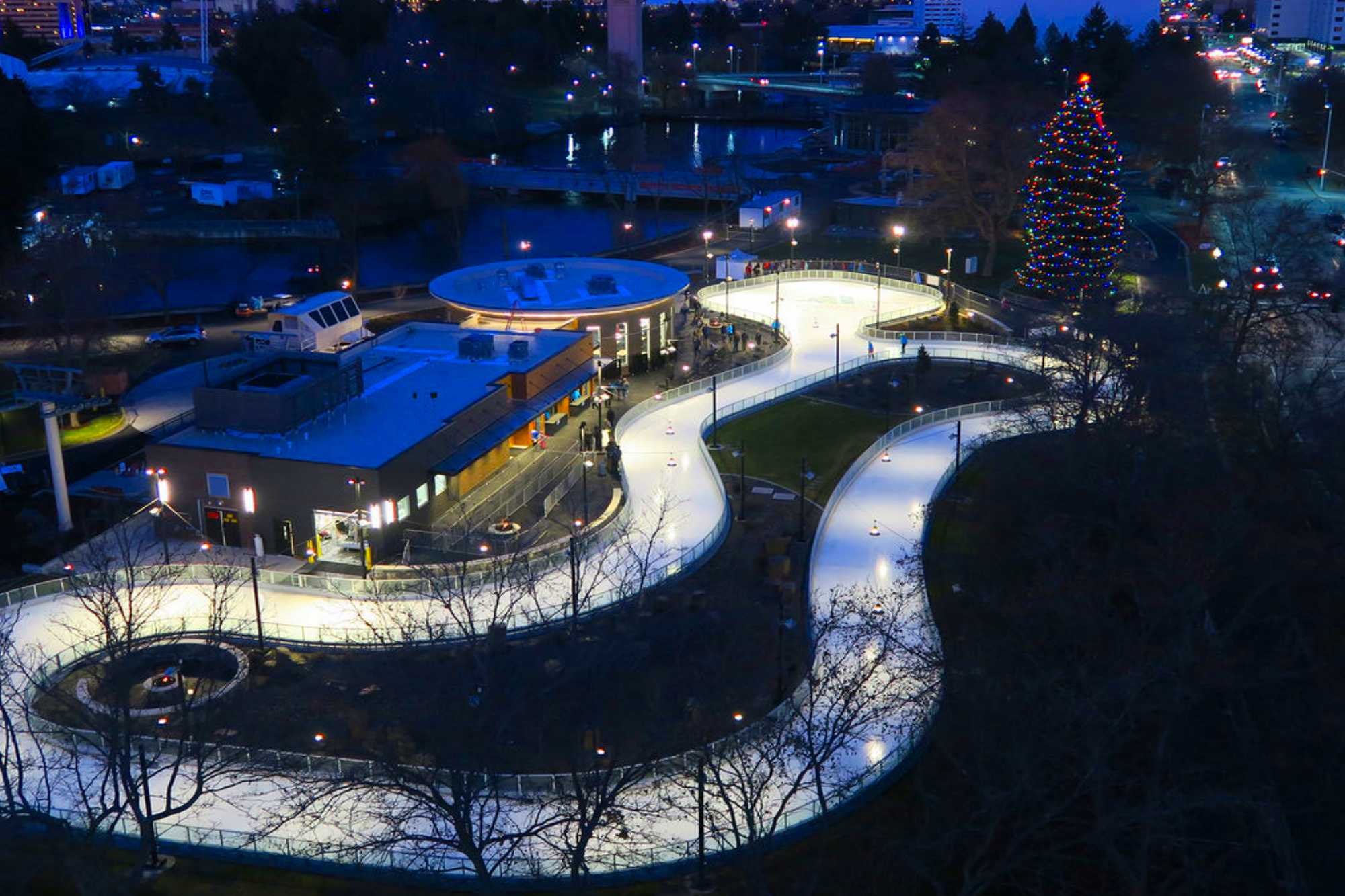 The Skate Ribbon At Riverfront Park